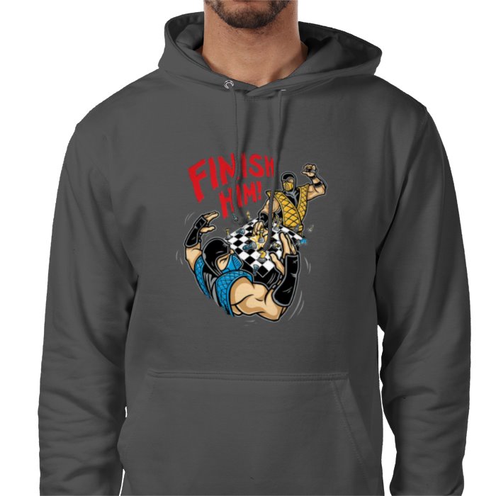 Mortal Kombat - Finish Him Chess Value Hoodie