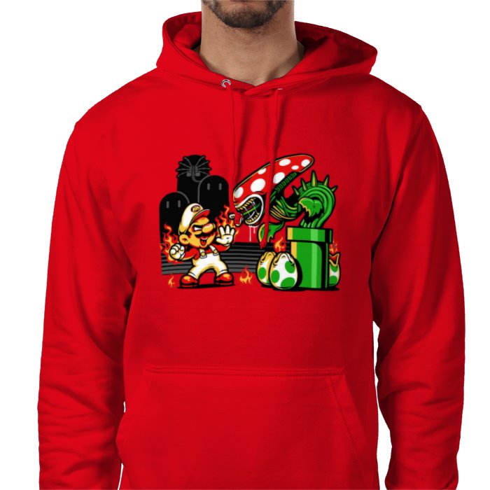 Super Mario Bro's & Alien - Mario Vs Alien Value Hoodie