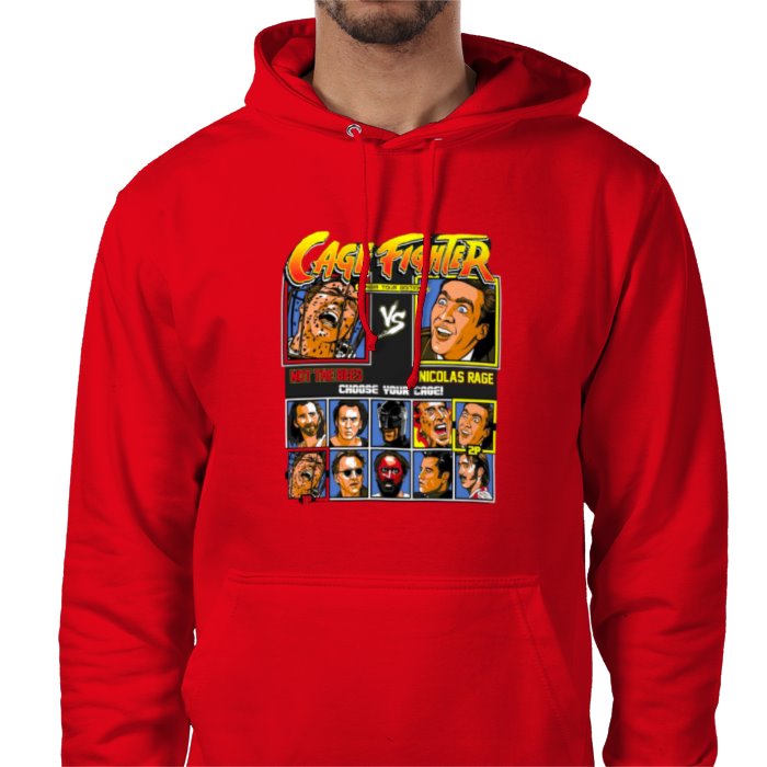 Nicholas Cage & Street Fighter - Cage Fighter Value Hoodie