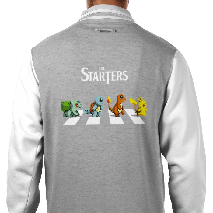 Pokémon & The Beatles - Abby Road Starters Varsity Jacket