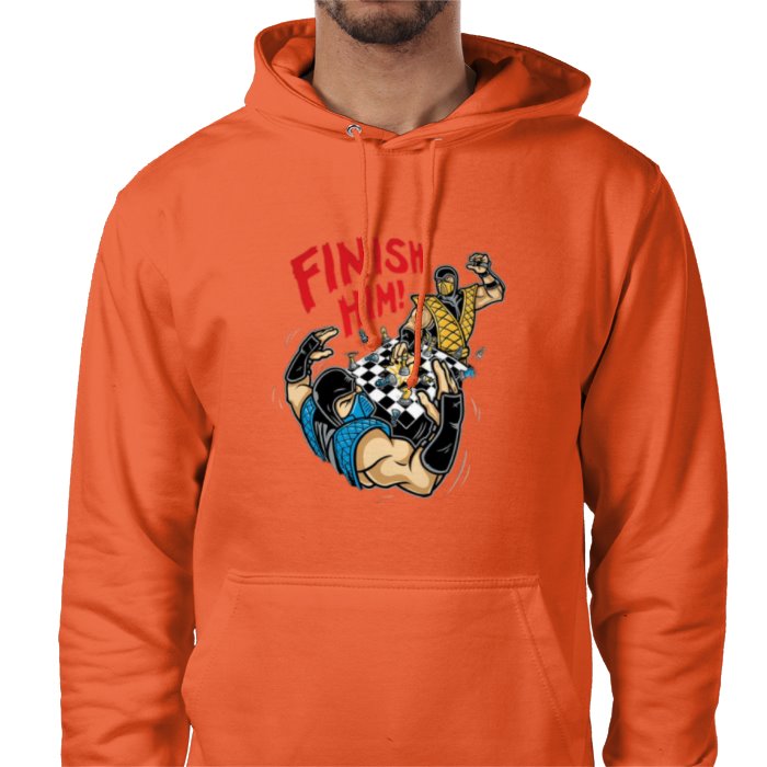 Mortal Kombat - Finish Him Chess Value Hoodie