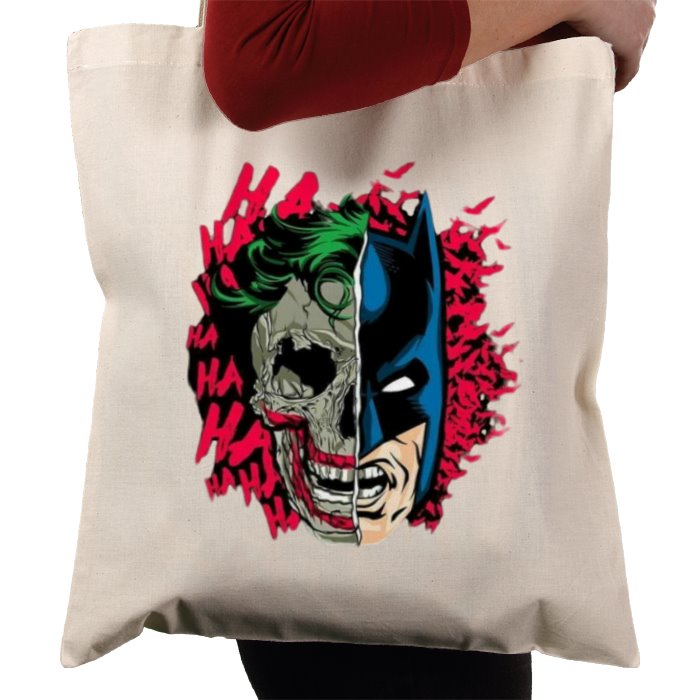 Batman - 2 Faces Of Gotham Tote Bag