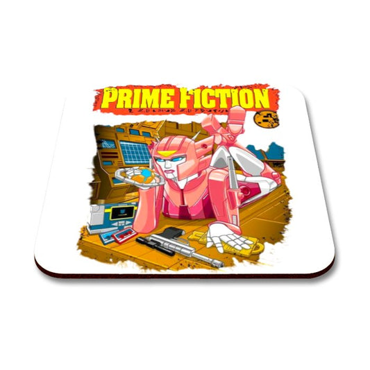 Prime Fiction Square Coaster