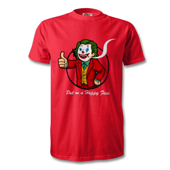 Fallout & Joker - Put On A Happy Face T-shirt