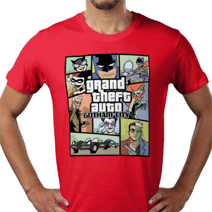 Batman The Animated Series x Grand Theft Auto - Grand Theft Auto Gotham T-shirt