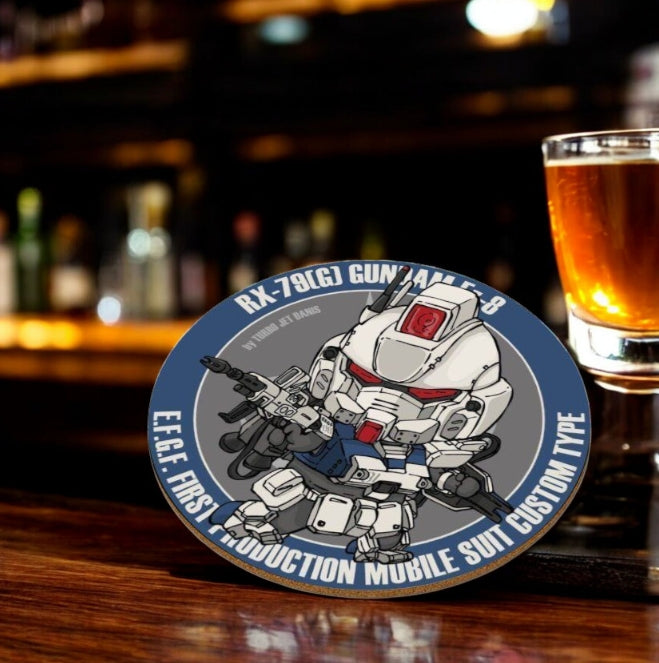 Gundam Wing No.3 Round Coasters
