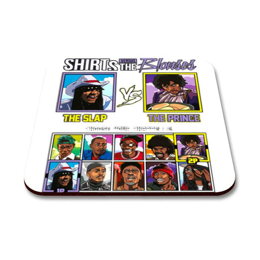Dave Chapelle - Skirts Vs Blowse Square Coaster