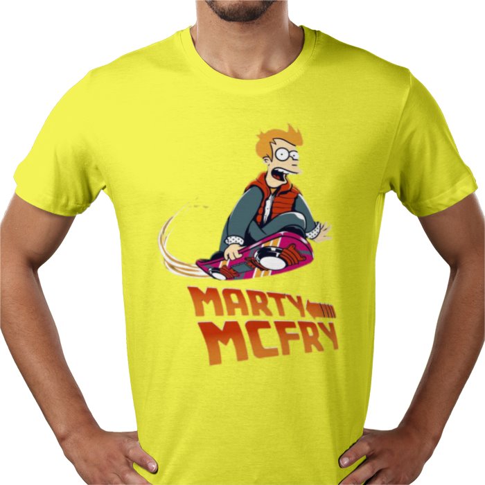 Futurama x Back To The Future - Marty McFry T-shirt