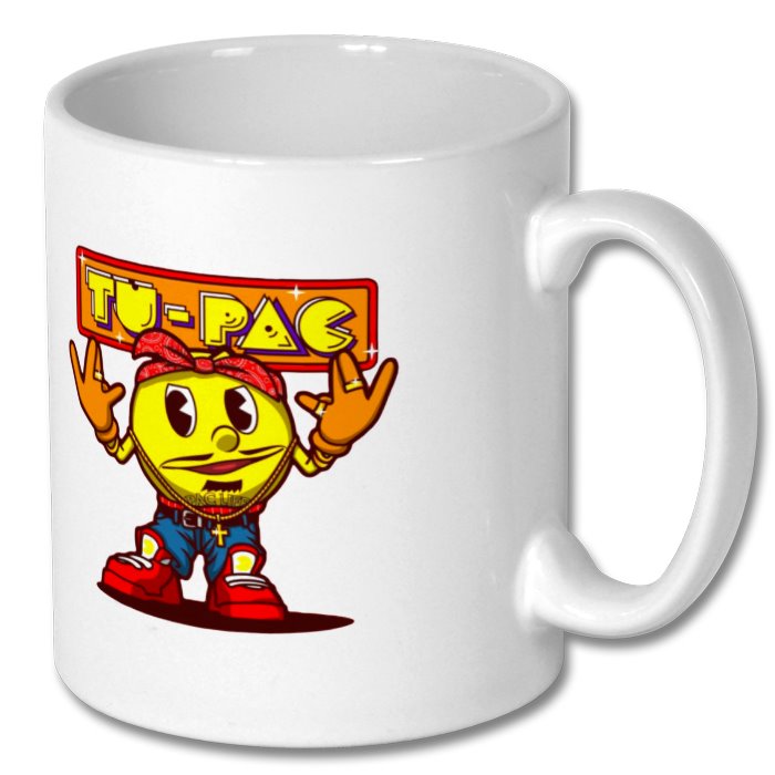 Pac man & Tupac - Tu-Pac Mug