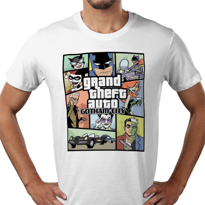 Batman The Animated Series x Grand Theft Auto - Grand Theft Auto Gotham T-shirt