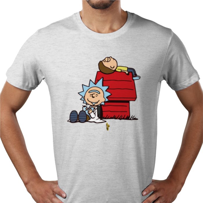 Rick & Morty x Snoopy - Chilled Out T-shirt