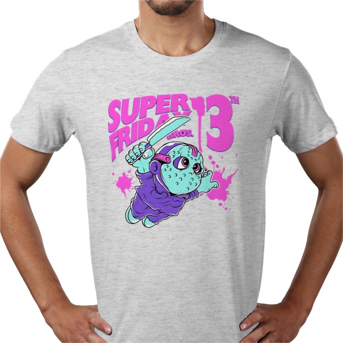Friday 13th x Super Mario Bros - Super Friday 13th T Shirt