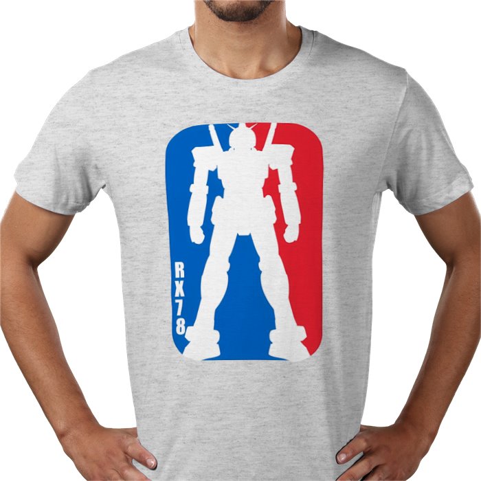 Gundam Wing - RX 78 NBA Style T-Shirt