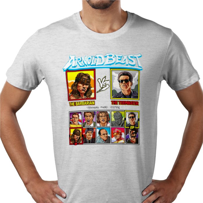 Arnold Schwarzenegger - Conan VS Terminator T-shirt