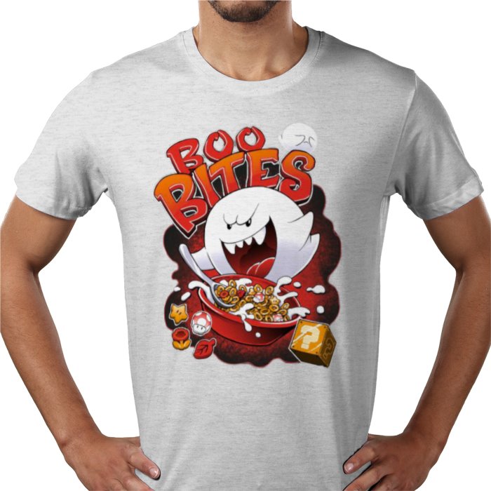 Super Mario Bro's - Boo Bites Cereal T-shirt