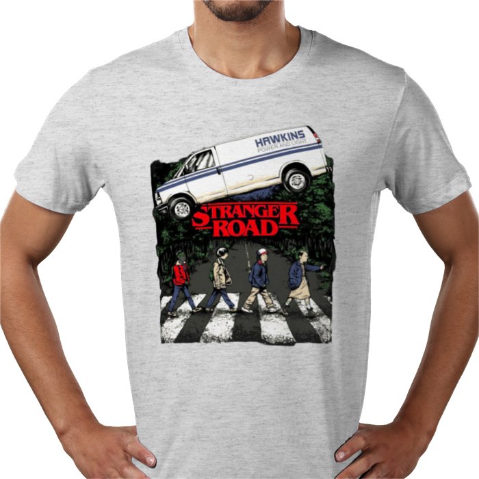 Stranger Things x Abby Road - Stranger Road T-shirt