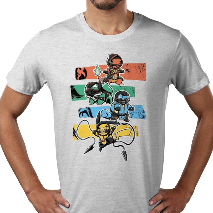 Pokémon & Mortal Kombat - Kombat Starters T-shirt