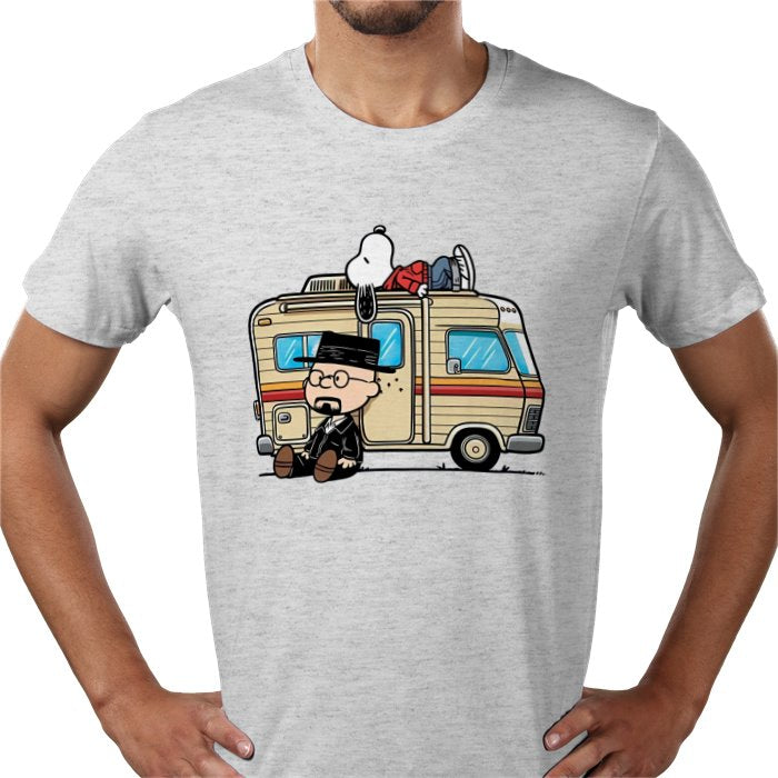 Peanuts x Breaking Bad Parody T-Shirt