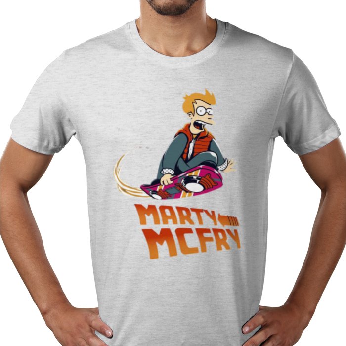Futurama x Back To The Future - Marty McFry T-shirt