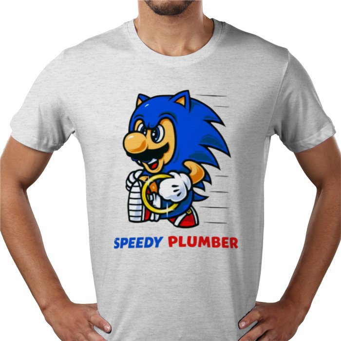 Super Mario x Sonic - Mario The Hedgehog T-shirt