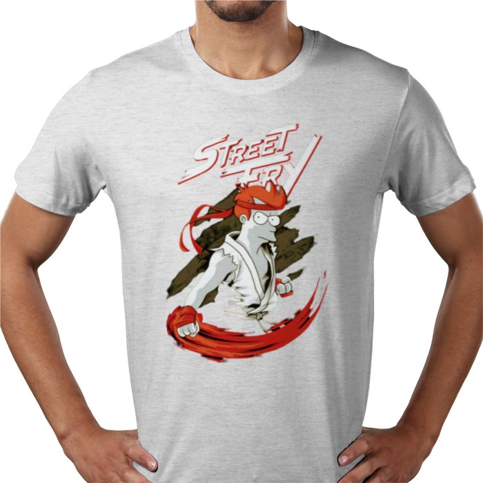 Futurama x Street Fighter - Street Fry T-shirt
