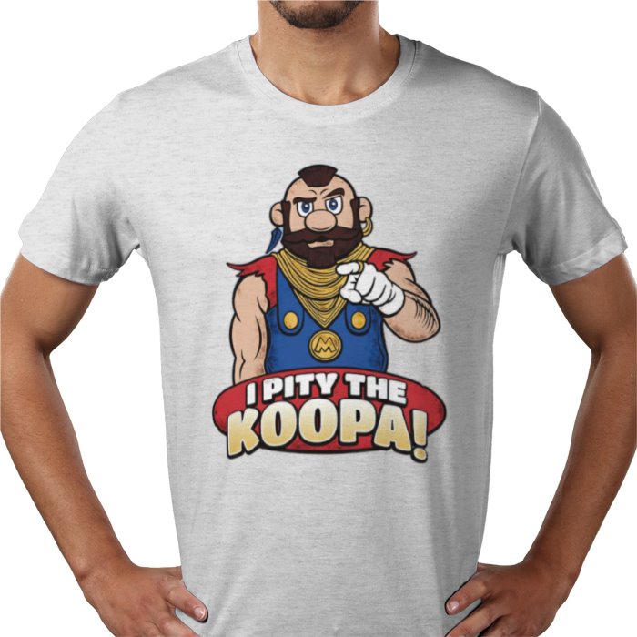 Super Mario x The A Team - I Pity The Koopa T-shirt