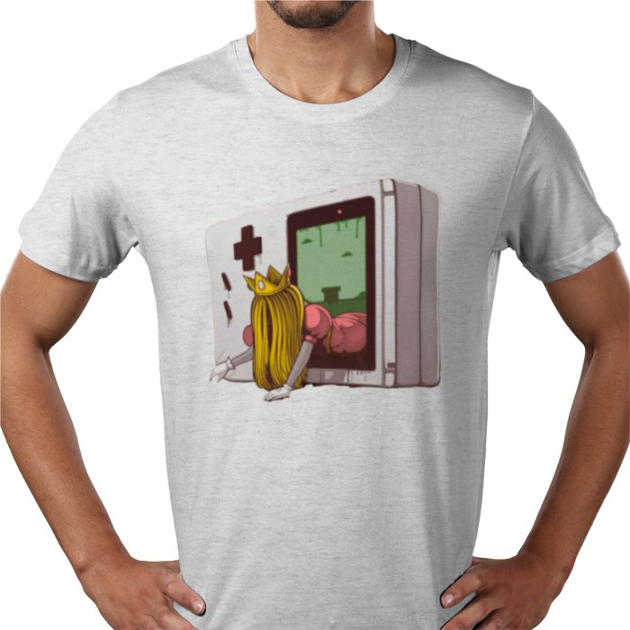 Nintendo Game Boy & Super Mario Bro's & The Ring - Princess Samara T-shirt