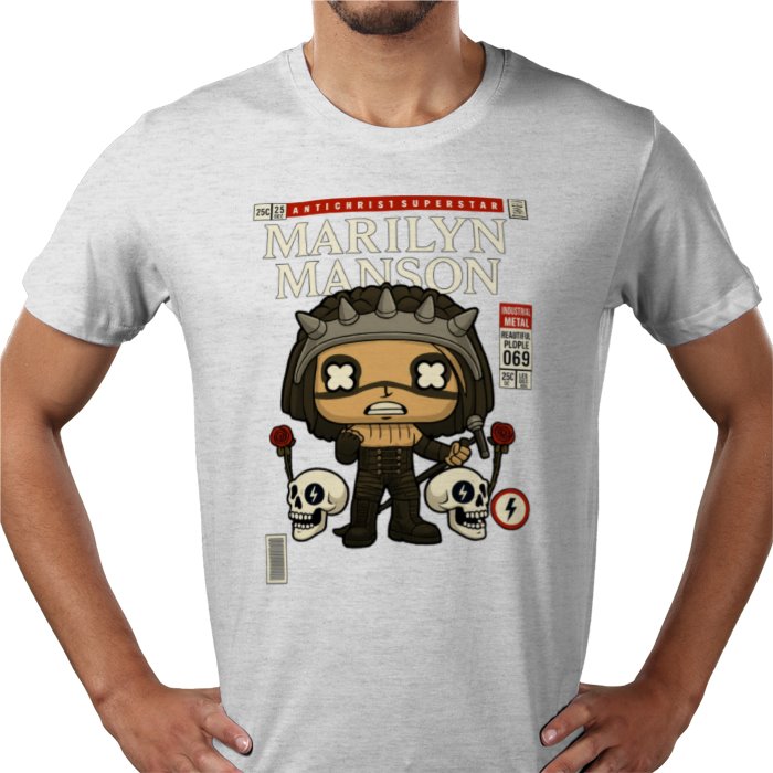 Marylin Manson - Chibi Marylin T-Shirt