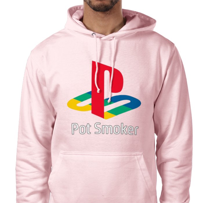 PlayStation Cannabis Parody - Pot Smoker Hoodie