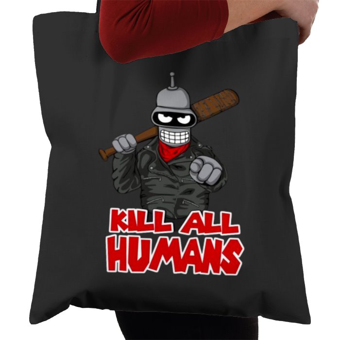 Futurama x The Walking Dead - Kill All Humans Tote Bag