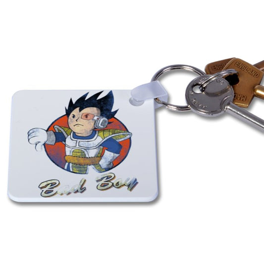 Dragonball Z x Fallout - Vegeta Bad Boy Key Ring
