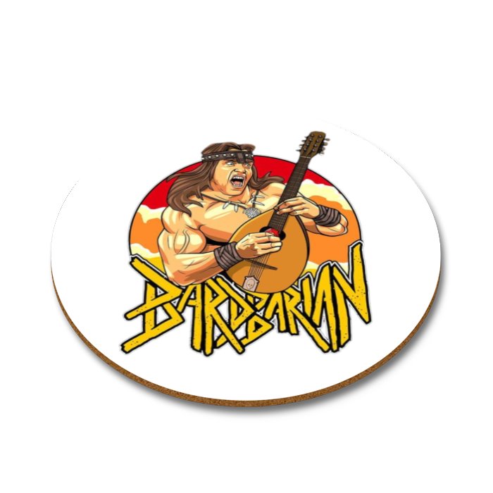 Arnold Schwarzenegger's Conan The Barbarian - Bardarian Round Coasters