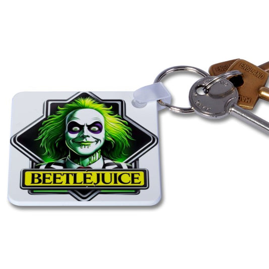 Beetlejuice Key Ring