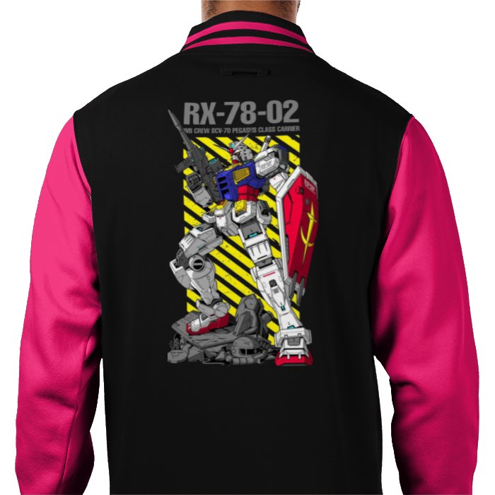 Gundam Wing - RX 78 02 Varsity Jacket