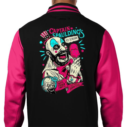 Captain Spaulding Ice Cream Varsity Jacket