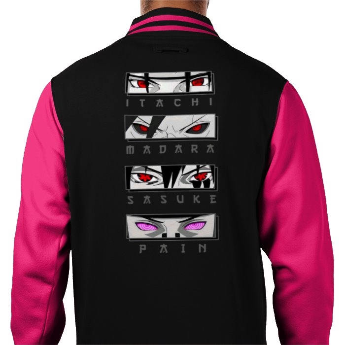 Naruto - More Eyes Varsity Jacket