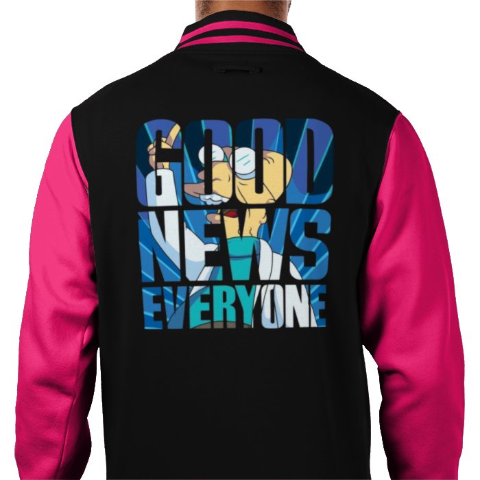 Futurama - Good News Everyone Varsity Jacket