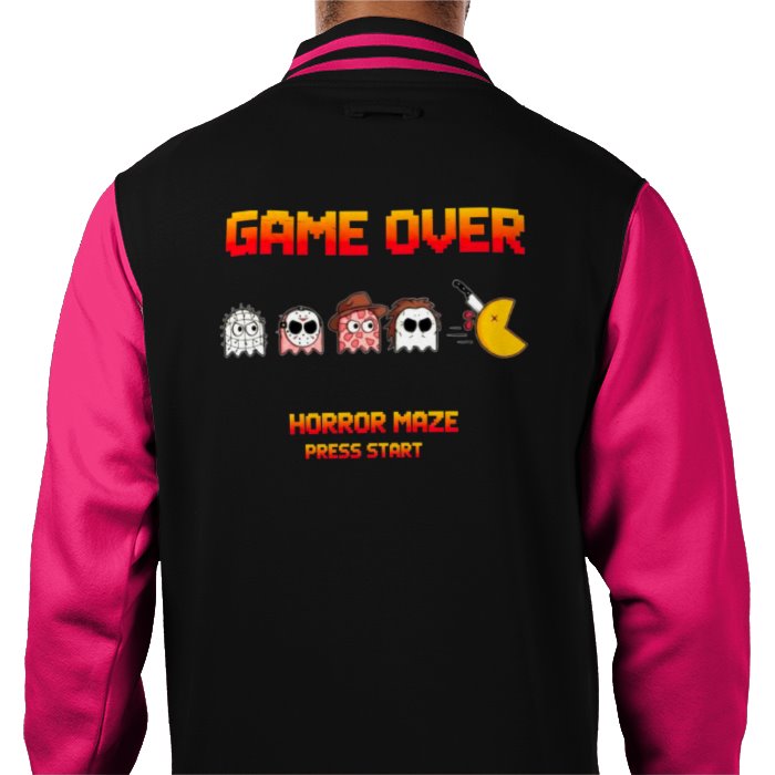 Pac-Man - Horror Maze Varsity Jacket