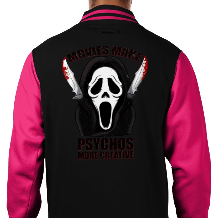 Scream - Creative Psycho Varsity Jacket