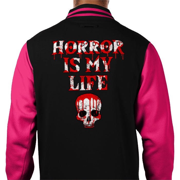 Horror Is My Life Varsity Jacket