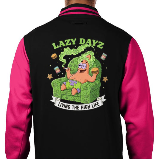 Lazy Days Varsity Jacket