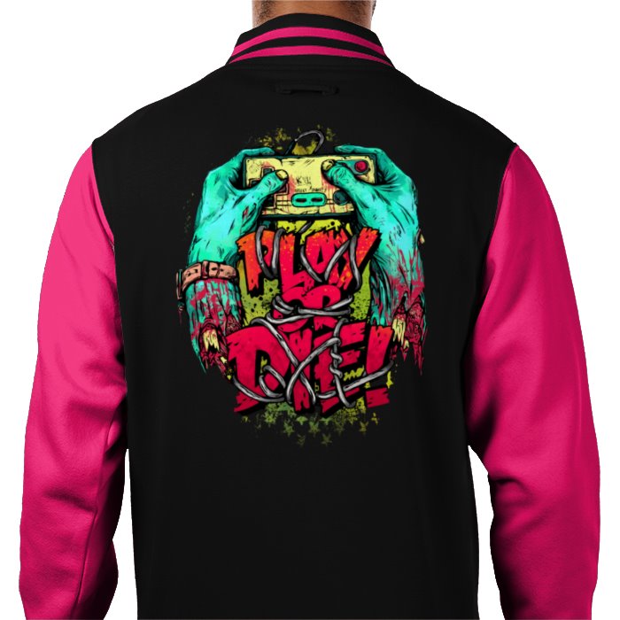 Play Or Die Varsity Jacket