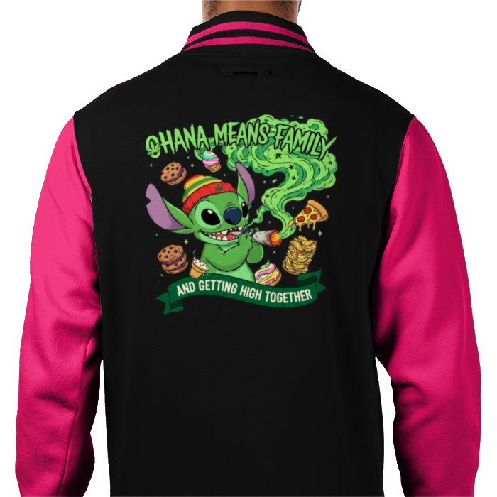 Lilo & Stitch Omaha Varsity Jacket