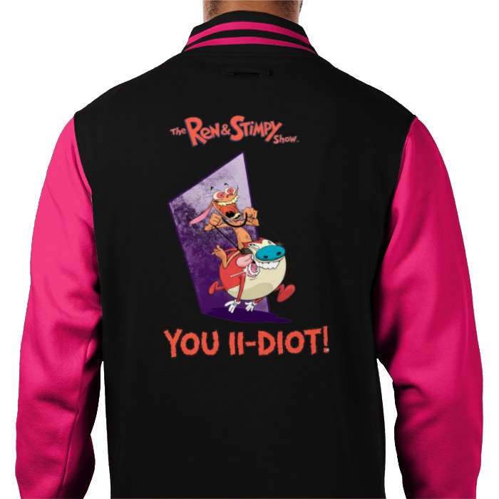 Ren & Stimpy - You II-diot Varsity Jacket