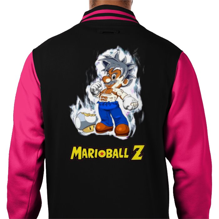 Super Mario x Dragonball Z - Ultra Instinct Varsity Jacket