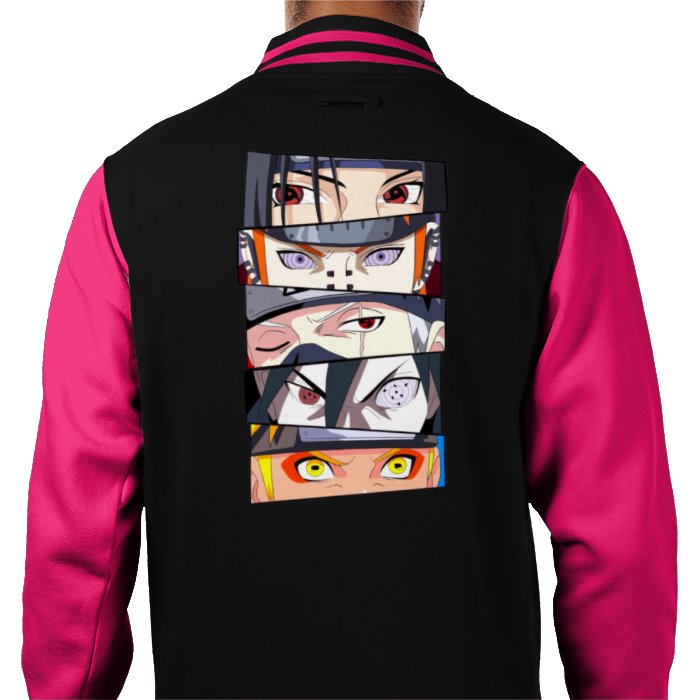 Naruto - Eyes Varsity Jacket