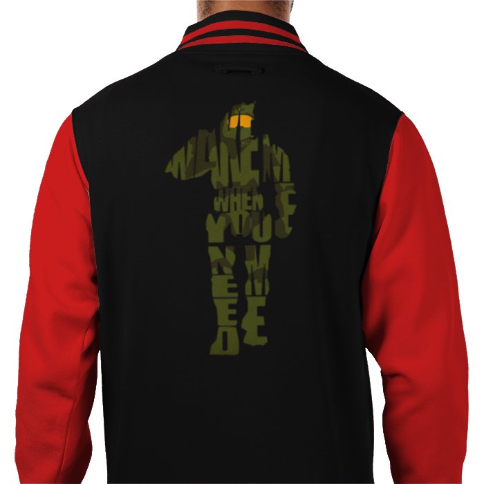 Halo - Wake Me When You Need Me Varsity Jacket