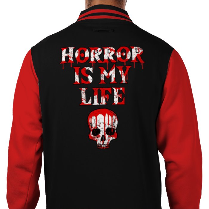 Horror Is My Life Varsity Jacket