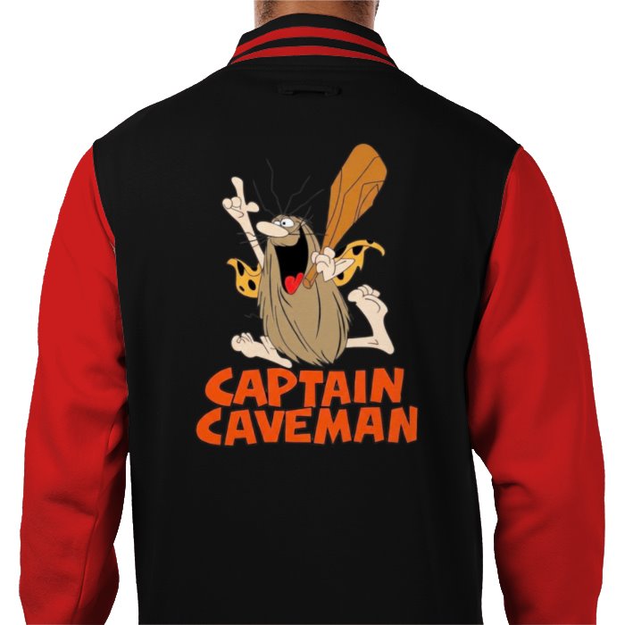 Captain Caveman - Theme Varsity Jacket