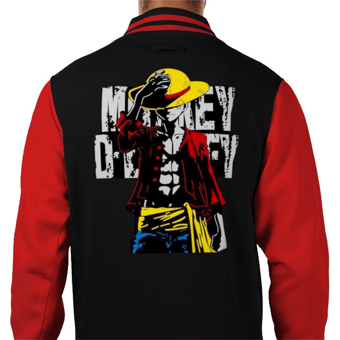 One Piece - Luffy Theme Varsity Jacket